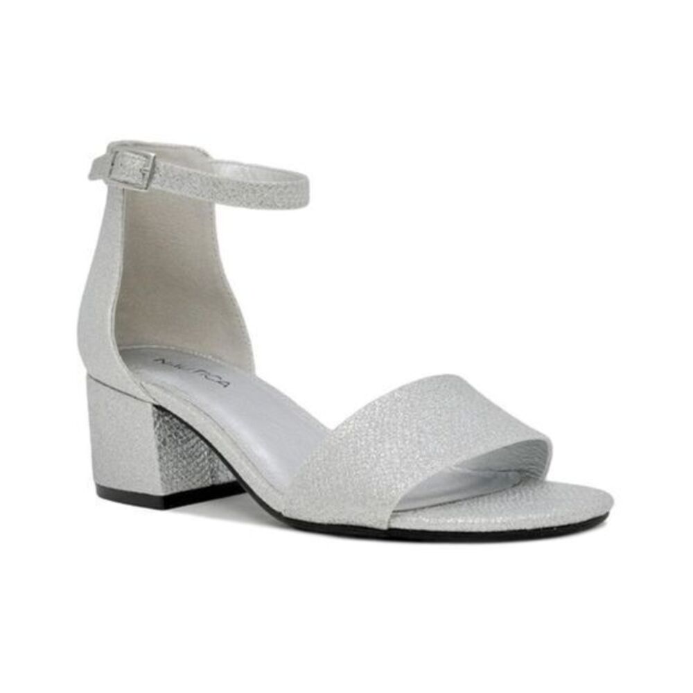 NAUTICA Women's Ankle Strap Low-Chunk Pump Sandal Size 9.5 NEW # Box 884